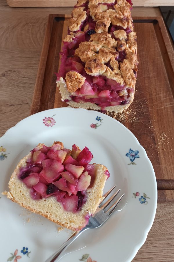 Jahresrückblick 2025: THE BIG SHIFT apfelkuchen beeren mürbeteig