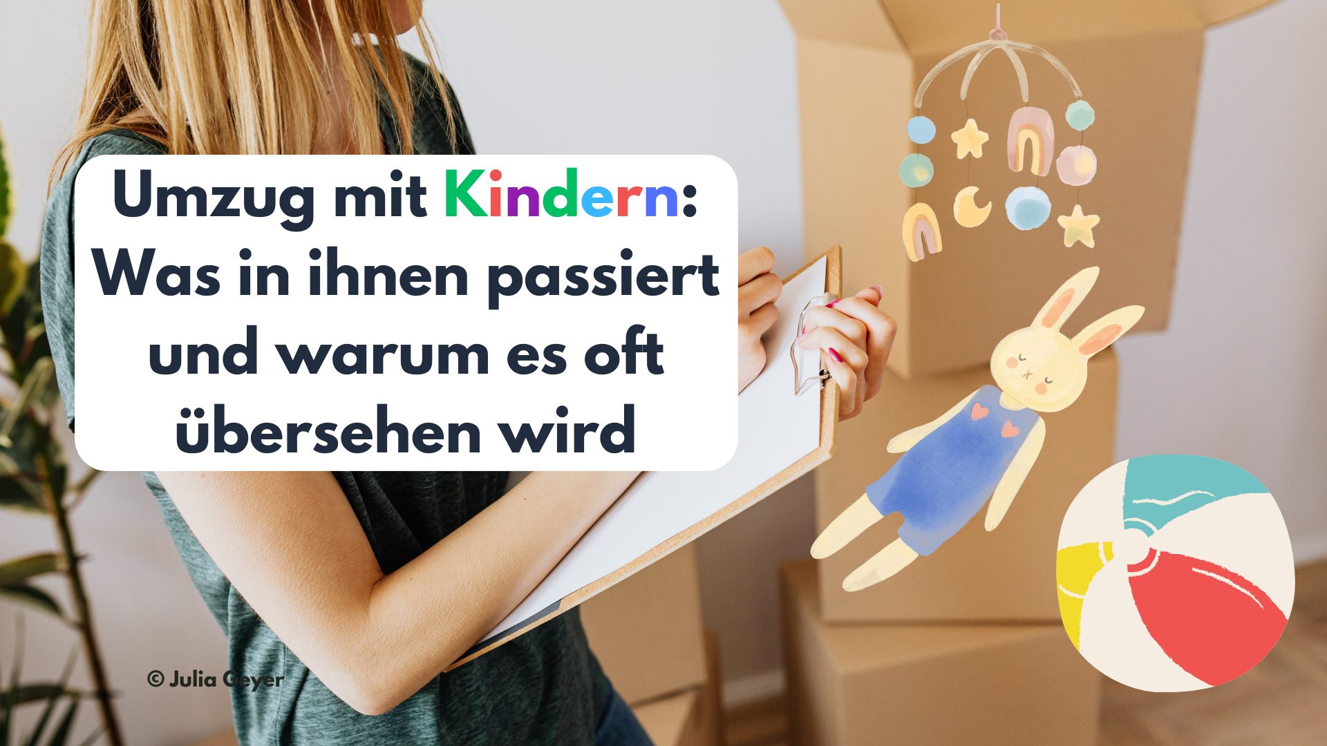 Umzug mit Kindern