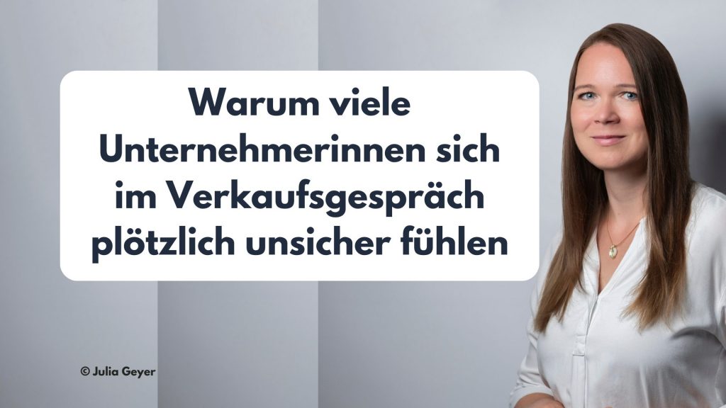 unsicher im Verkaufsgespräch